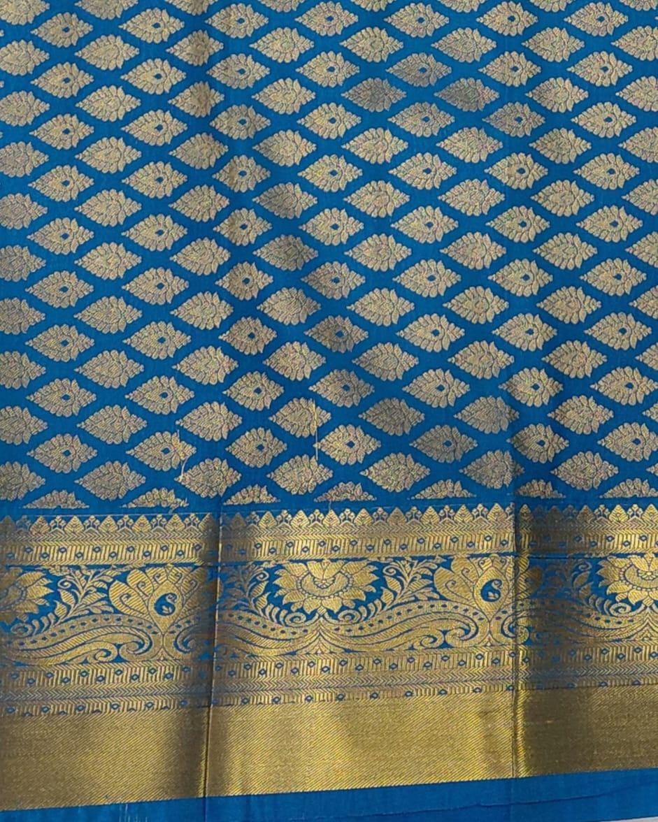 Full work Woven silk saree